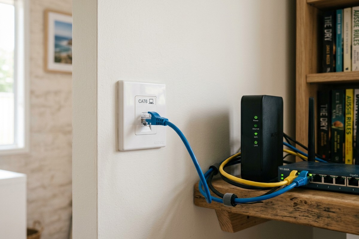 Data Cabling in Terrigal, Fixing the Dead Spots and Dropouts WiFi Can't